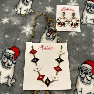 Splendette Necklace and earring set